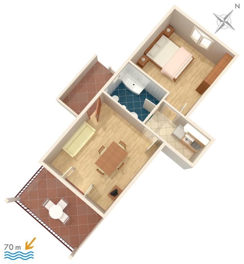 Apartments By The Sea Orebic, Peljesac - 269 ภายนอก รูปภาพ